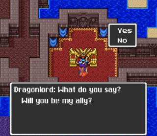 Screenshot Thumbnail / Media File 1 for Dragon Quest I & II (Japan) [En by RPGOne v2.0] (Dragon Quest Version)